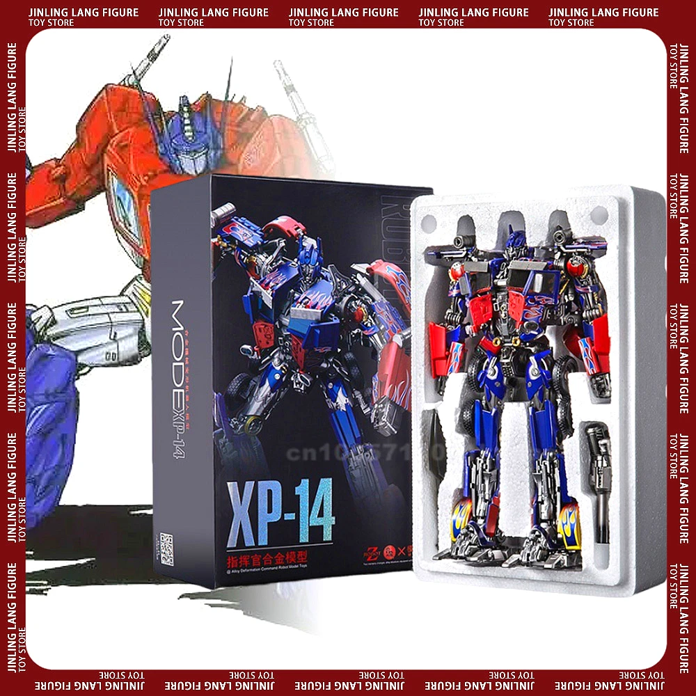 Фигурка Transforming Optimus Prime Primal Commander Robot Mecha Игрушка Из Металлического Сплава Подарок