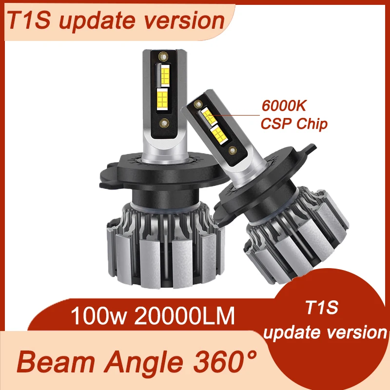 

Светодиодные фары H4 6000K H7 LED Canbus 12 В H11 светодиодные лампы Hb3 светодиодный ные фары дальнего света H27 881 светодиодный в противотуманных боях