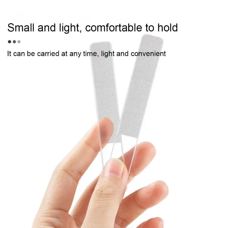 

1 ~ 10 шт. нано-стеклянные пилки для ногтей прозрачная профессиональная шлифовка полировка шлифовка дизайн ногтей шлифовка Маникюр втирание пилка песок