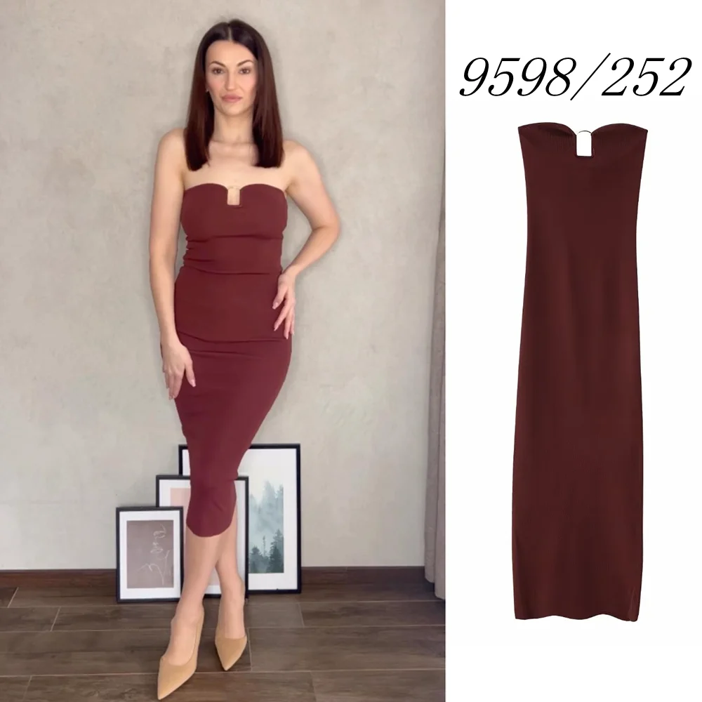 

Весеннее новое платье UNIZERA Женская Одежда модное темпераментное элегантное приталенное трикотажное платье-футляр с пряжкой 9598252