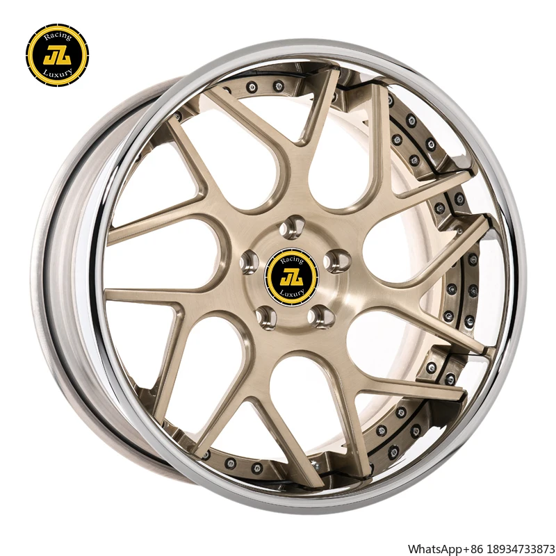 JZ вогнутые колеса ошеломленный кованый сплав 2 шт. 3 17 18 19 20 дюймов картонный