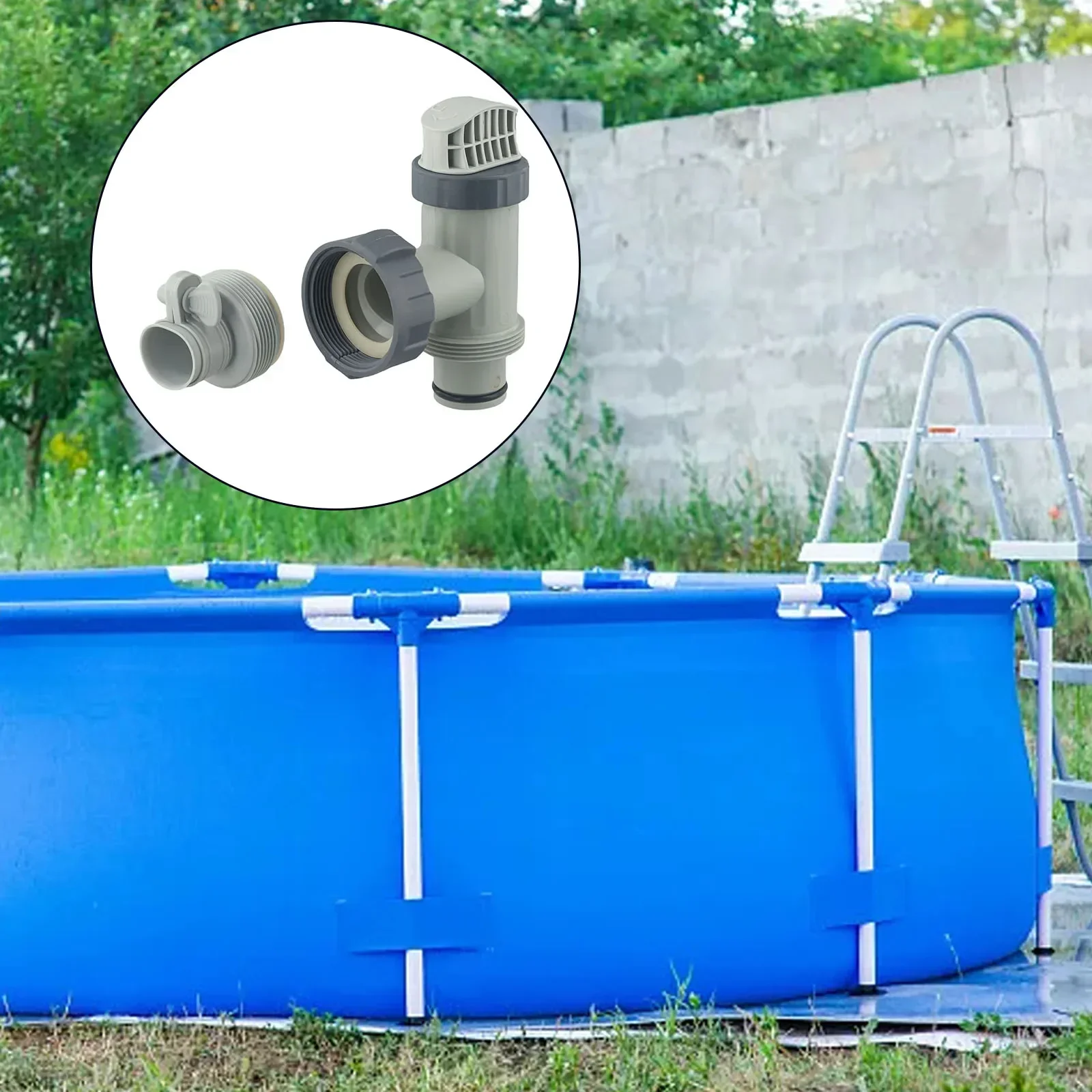 Клапан плунжера для бассейна 1 25-1 5 дюйма тип B шланг адаптер замены резервуара Intex