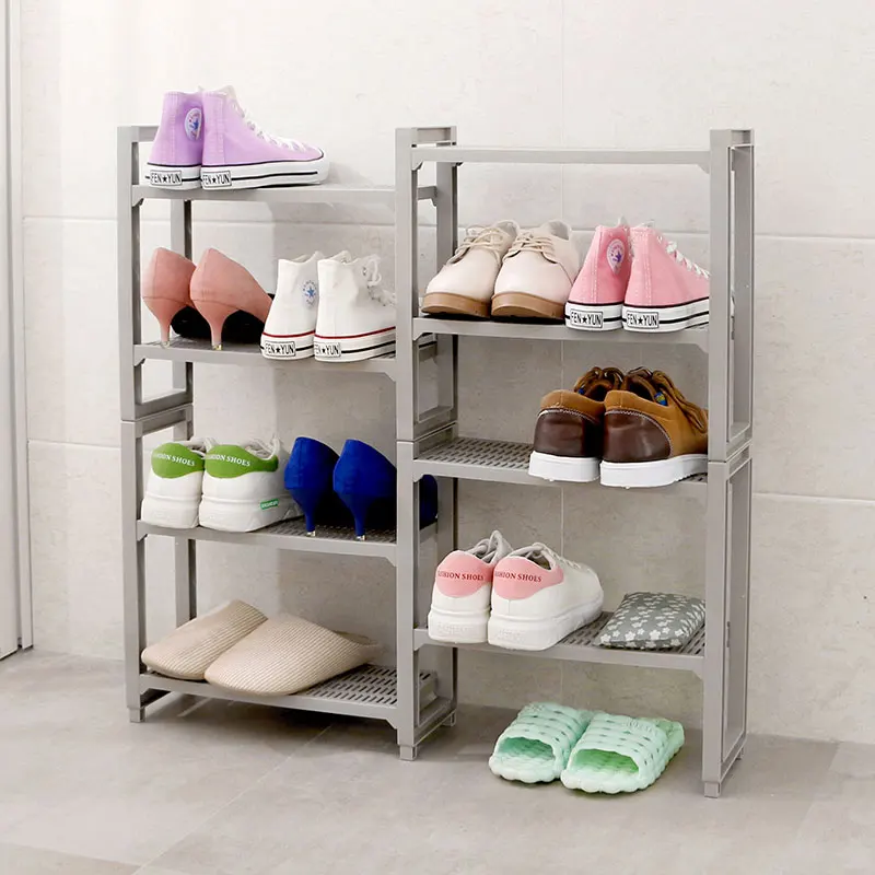 Простая Стойка для обуви многослойный экономичный домашний шкаф общежитие
