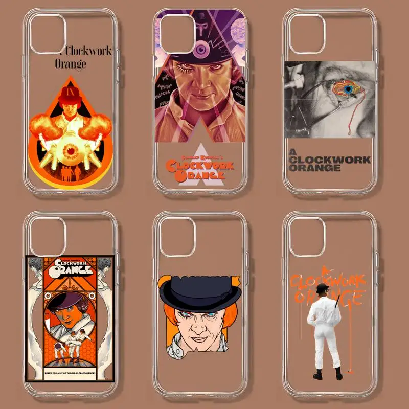 

A Clockwork Orange Movie Phone Case For Samsung GalaxyS20 S21 S30 FE Lite Plus A21 A51S Note20 Transparent Shell