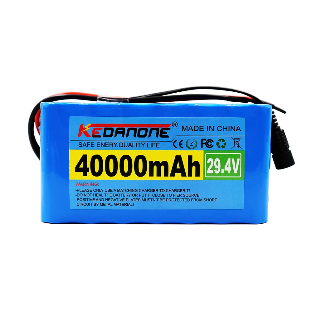 

Special offer 29.4V 40Ah 7S3P Full Capacity 18650 Lithium Battery30000Mah Electric Bicycle Moped Electric Lithium Ion Battery
