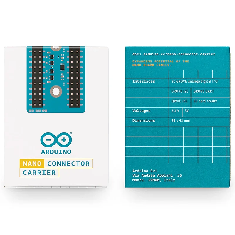 Фото Arduino Nano Connector Carrier ASX00061 Modulino Matter ESP32 Аутентичный итальянский продукт Плата расширения №4