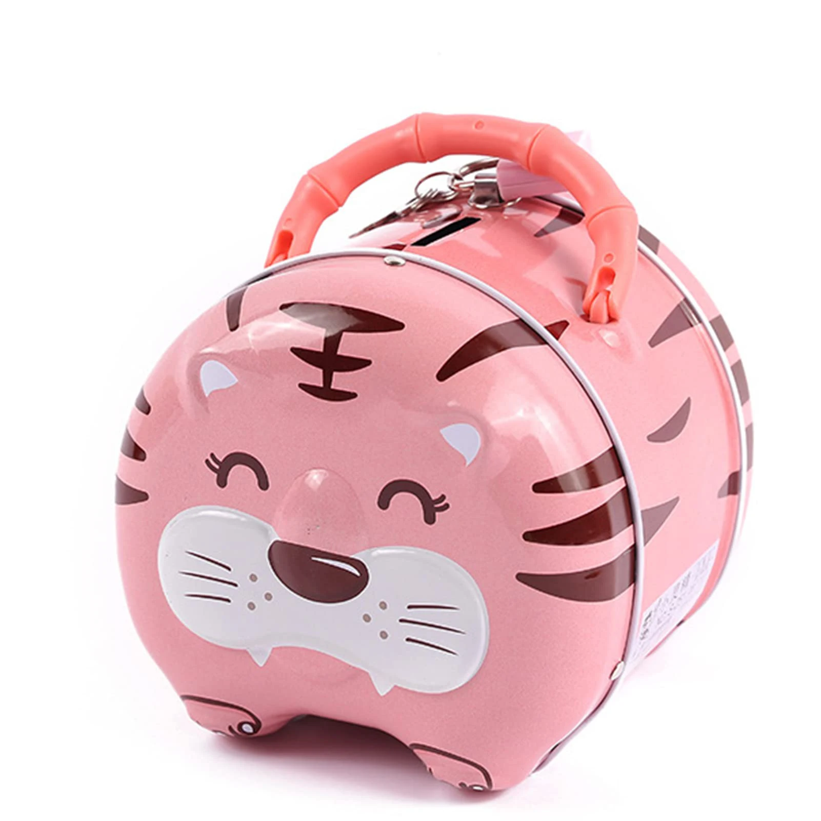 

Tiger Piggy Bank Unbreakable Tinplate Money Bank Coin Bank For Girls And Boys Practical Gifts For Birthday Christmas Baby Shower