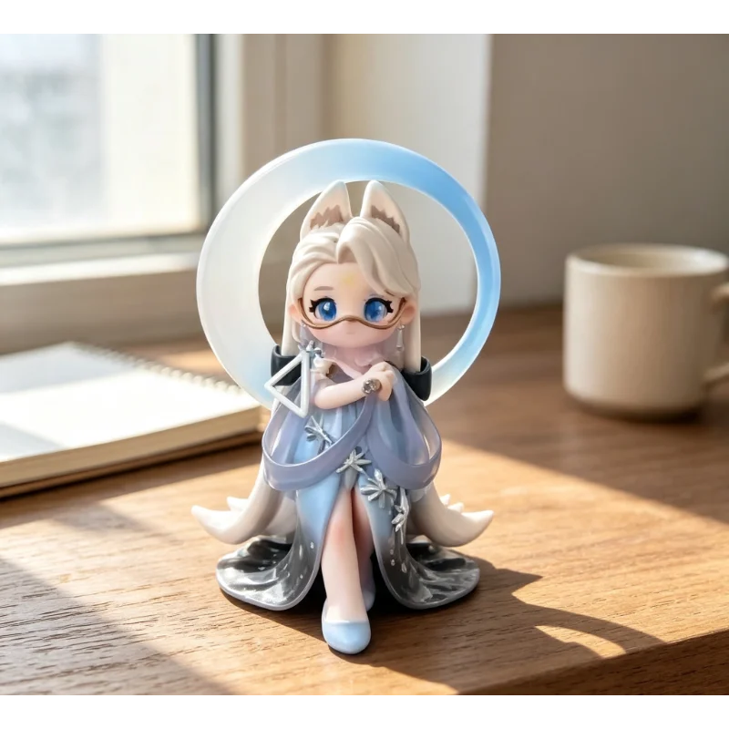 Фото Коллекционная фигурка Vivistar Blind Box: Серия Dream Orchestra Heartbeat Rhythm – Модная игрушка, декоративное украшение №2