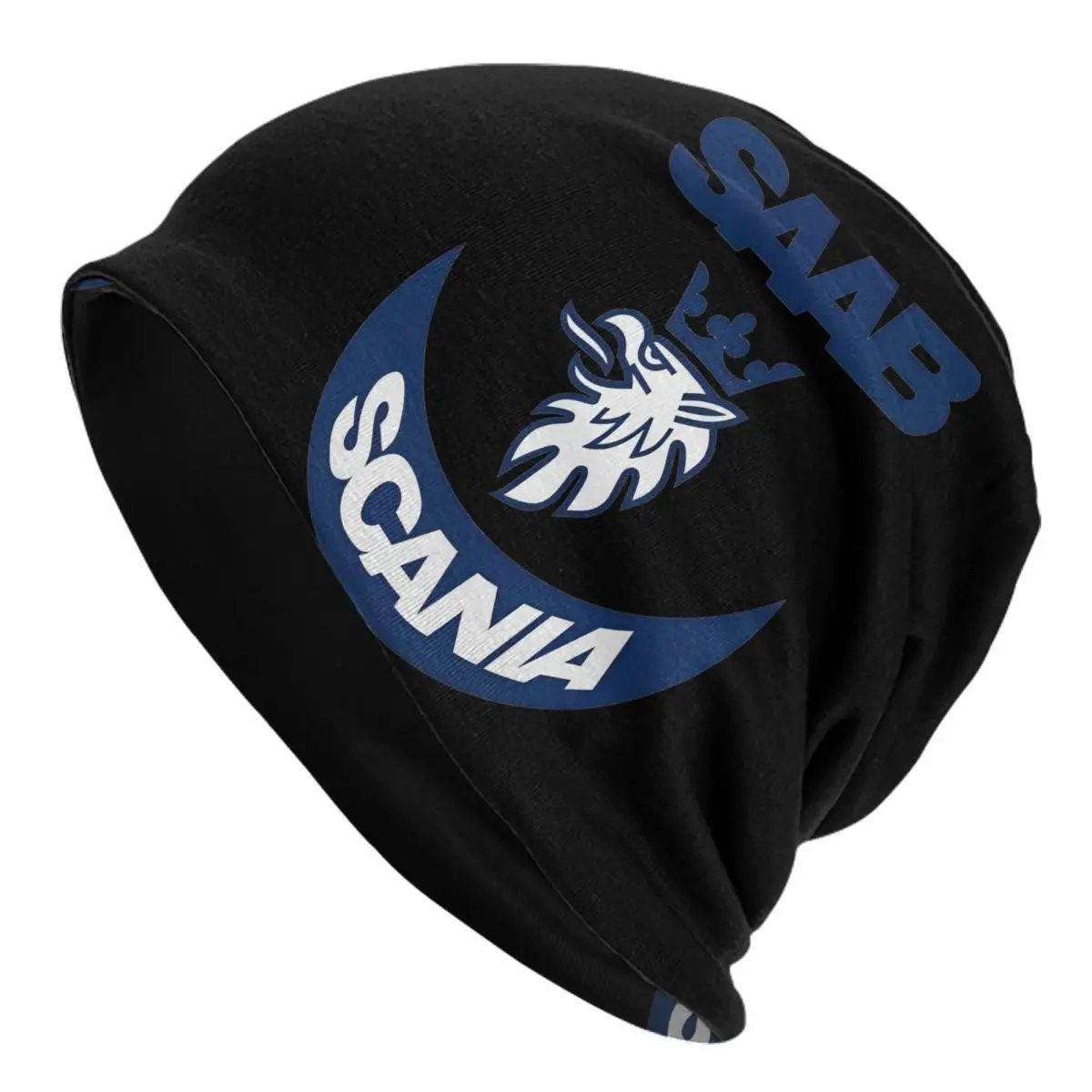 Шведская вязаная шапочка Saabs Scanias с напуском шапка для мужчин и женщин