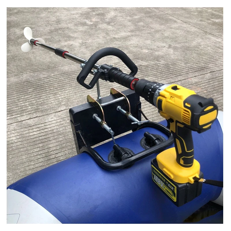 

SOLGOO Portable Electric Boat Motor, Handheld Thruster Propeller Kayak