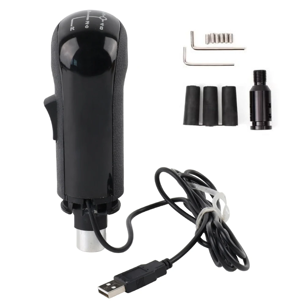 

Ручка переключения передач USB для Logitech G923 G29 G27 G25 TH8A для грузовиков ETS2 иATS Euro, симулятор переключения передач с высоким и низким уровнем передач, симуляторы переключения передач