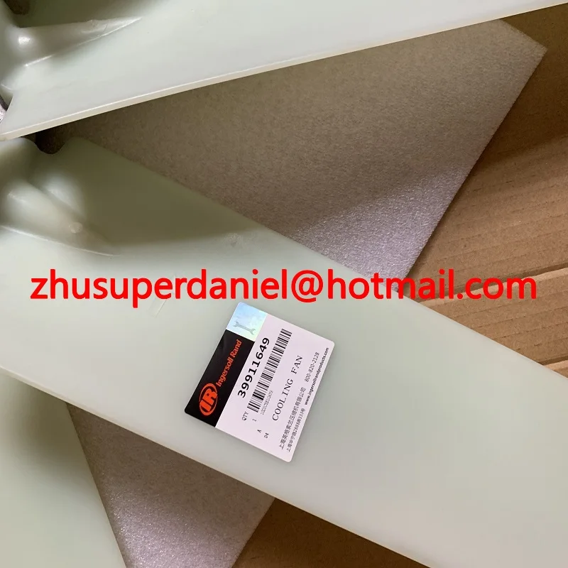 OEM 39911649 white 9 blades cooling fan air compressor axial without motor | Pneumatic Parts