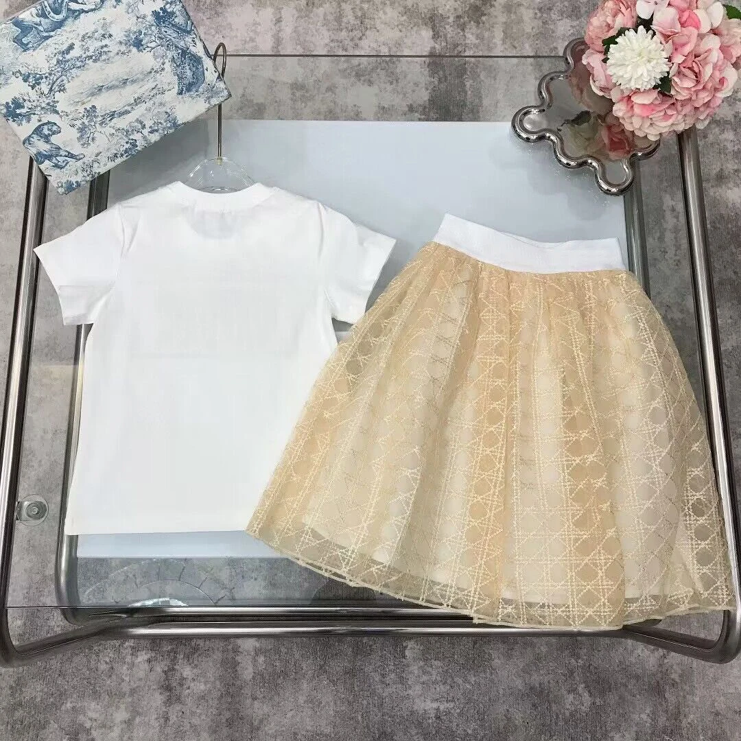 

2023 Kids Spring 2Pcs sets Fashion Design Children's Outfits