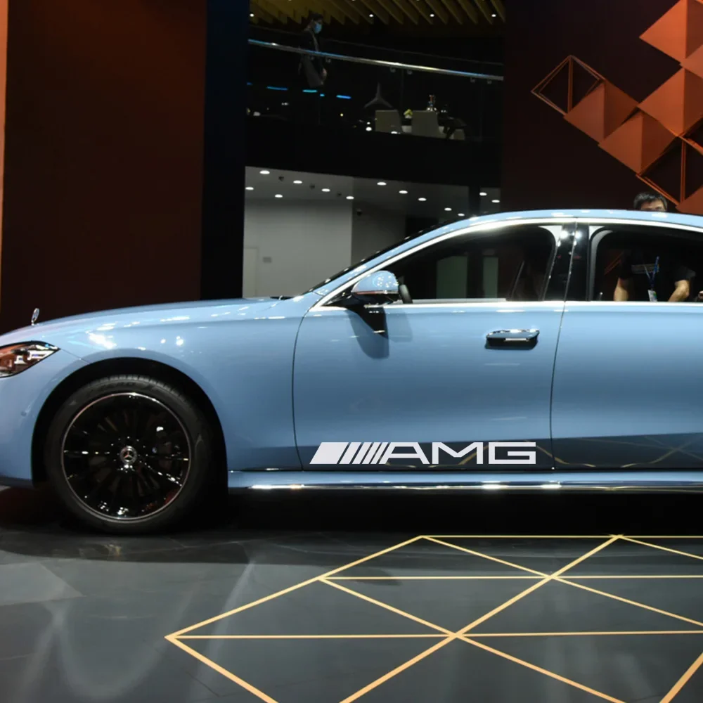 Стикеры на двери автомобиля KK декоративные аксессуары для MERCEDES BENZ AMG ML GL SL A Class W211