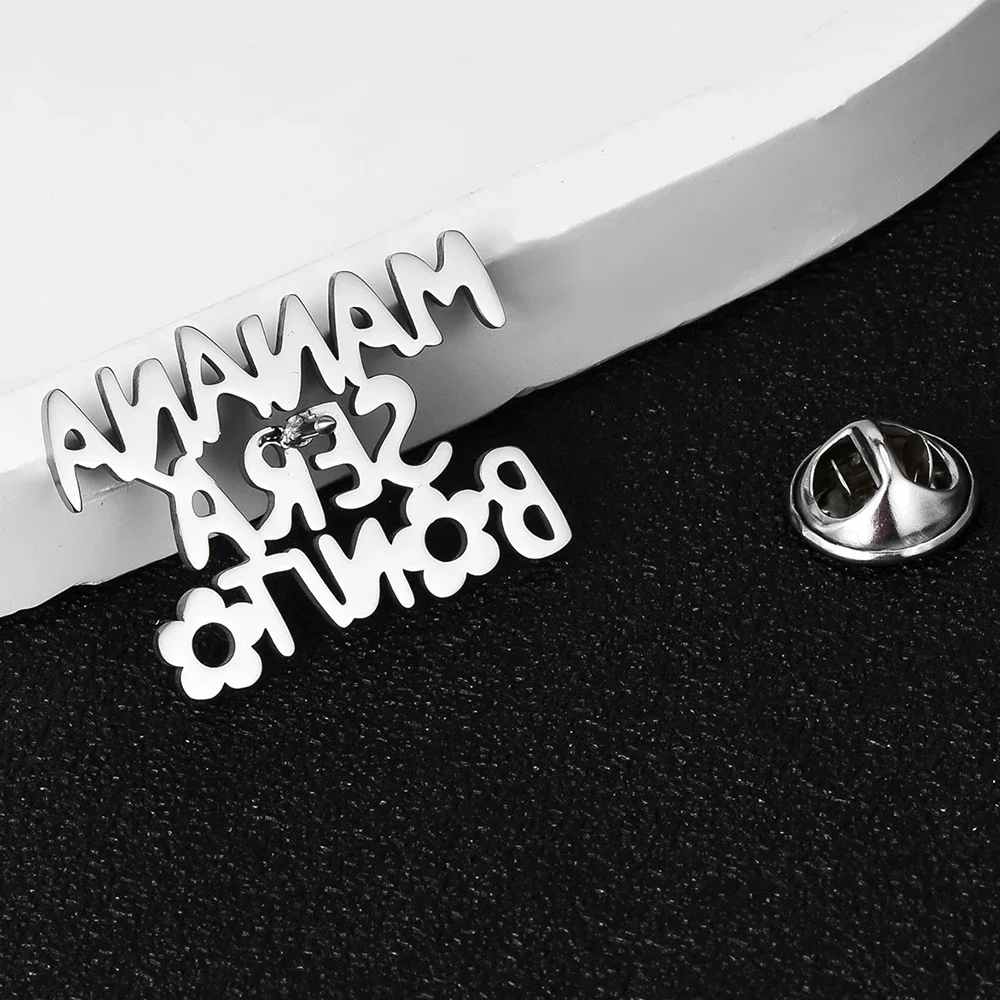 Брошь Karol G булавка Manana Sera Bonito Bichota качественный значок из нержавеющей стали