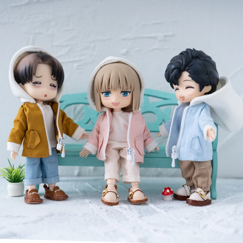 

OB11 детская одежда OBITSU 11 гбц обычное пальто 1/12 Point Bjd Молли