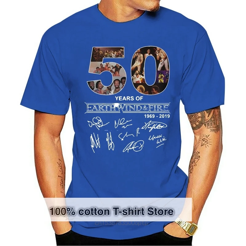 

50 Years Of Earth Wind And Fire 1969 2020 T-shirt For Women T-shirt Size S-3XL