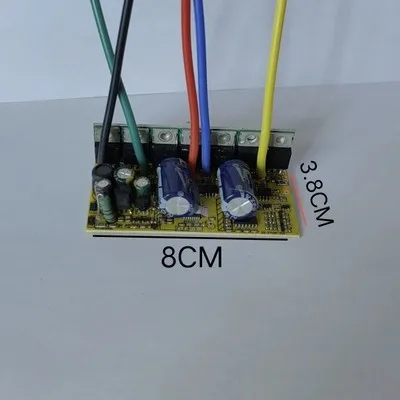 

Контроллер бесщеточного погружного насоса постоянного тока 48V60V72V Печатная плата бесщеточного водяного насоса