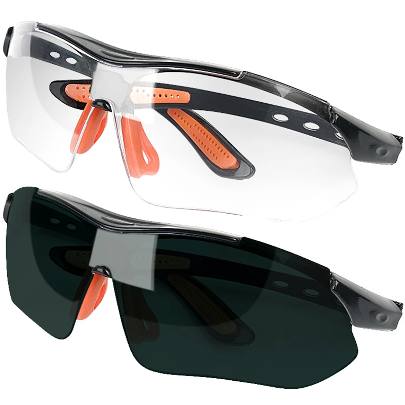 

Велосипедные ветрозащитные очки с защитой от песка, защитные очки HD с отверстиями, рабочие лабораторные защитные очки, защитные очки, защит...