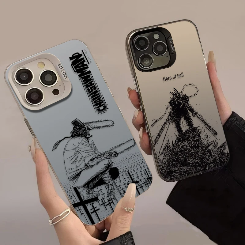 Фото Чехол Cool Anime Chainsaw Man для Samsung Galaxy A24 A33 A34 A14 A13 A23 A55 A15 A35 A25 A05 A05S 5G A54 A53 A32 A52 A52S Cover №2