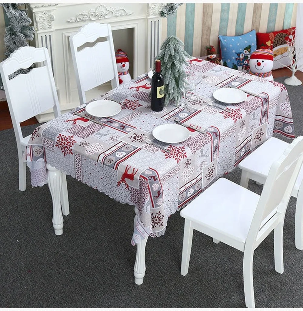 

Рождественские украшения, украшение для свадебного стола, домашний декор, скатерти из полиэстера для вечеринки, прямоугольные бегунки, ска...