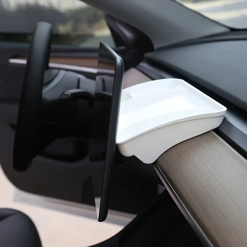 Задний ящик для хранения экрана Tesla Model 3 Y поднос приборной панели коробка