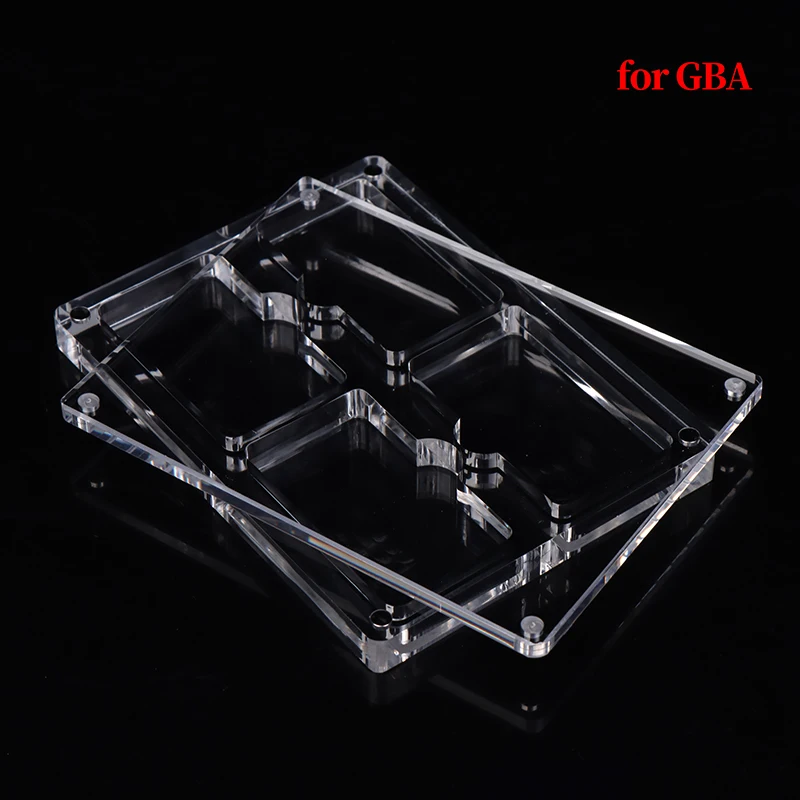 

for GB /GBC/GBA accessories Game Cassette Box High Transparent Acrylic Display protection for GAMEBOY Case