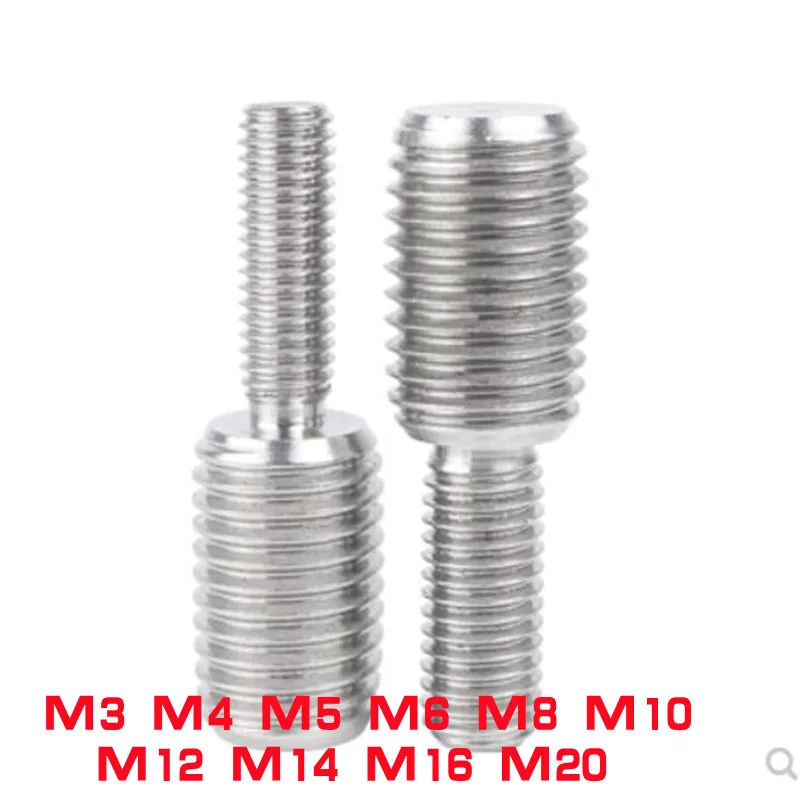 

1/5pcs M3 M4 M5 M6 M8 M10 M12 M14 M16 M20 stainless steel 304 Converter Reducing Bolt Camera Adapter Conversion Screw