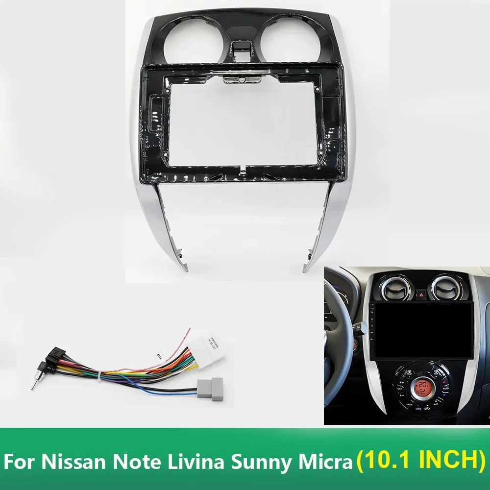 10 1 дюймовая Автомобильная Рамка адаптер Fascia Android Радио Аудио приборная панель