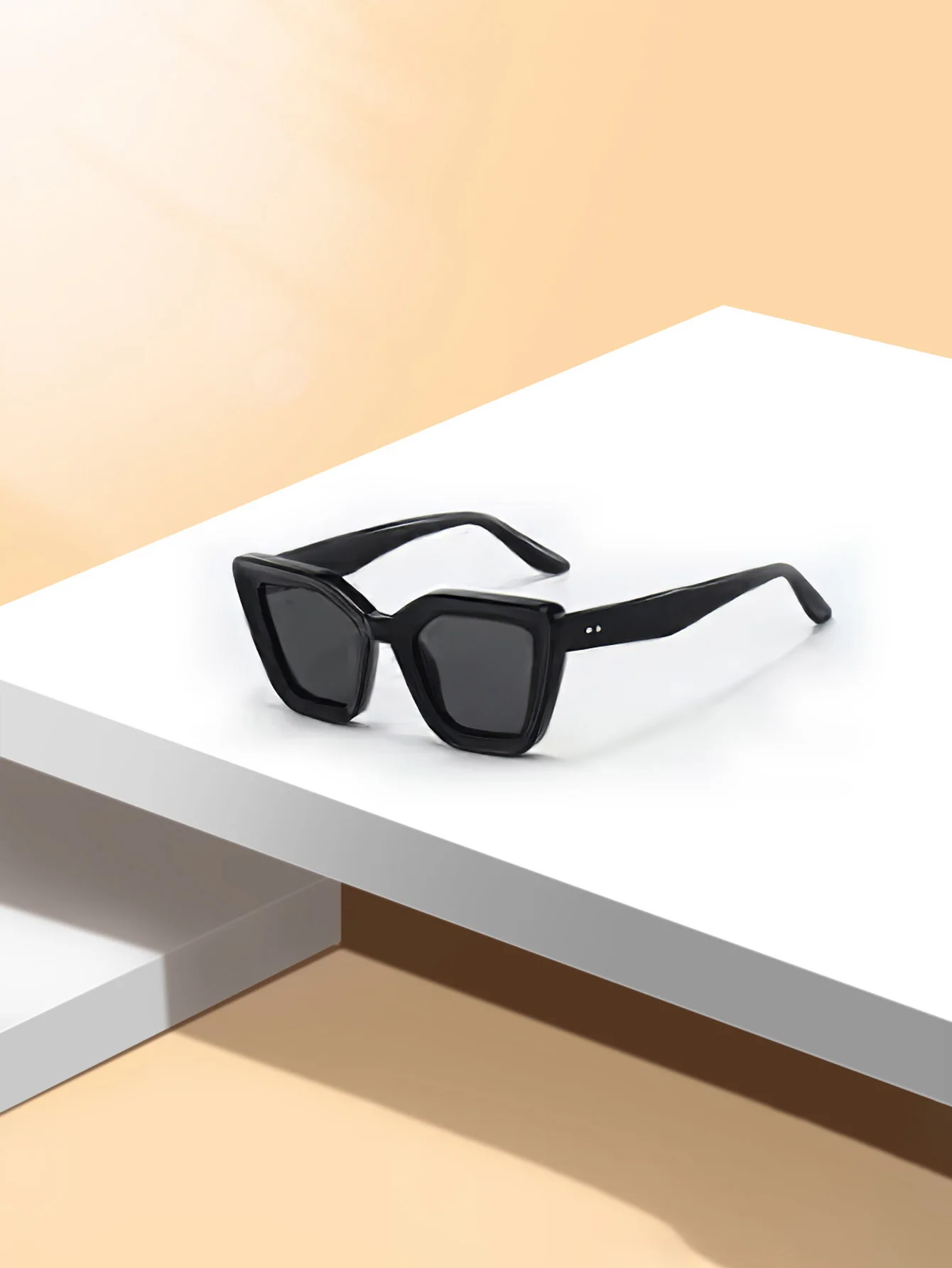 Уникальные женские солнцезащитные очки с леопардовым принтом — розовая и желтая