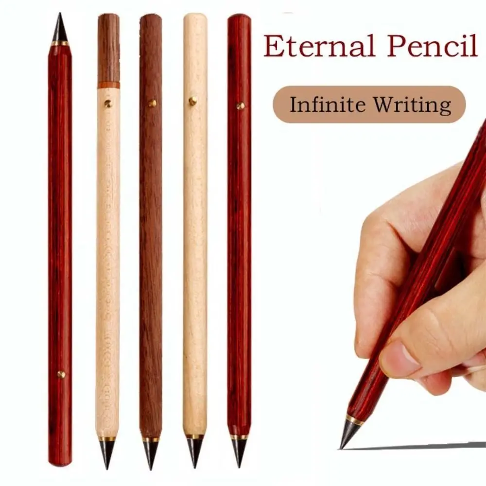 

HB Unlimited Writing Pencil Ink Free Eternal Pen Not Easily Broken Smooth Writing for Sketching