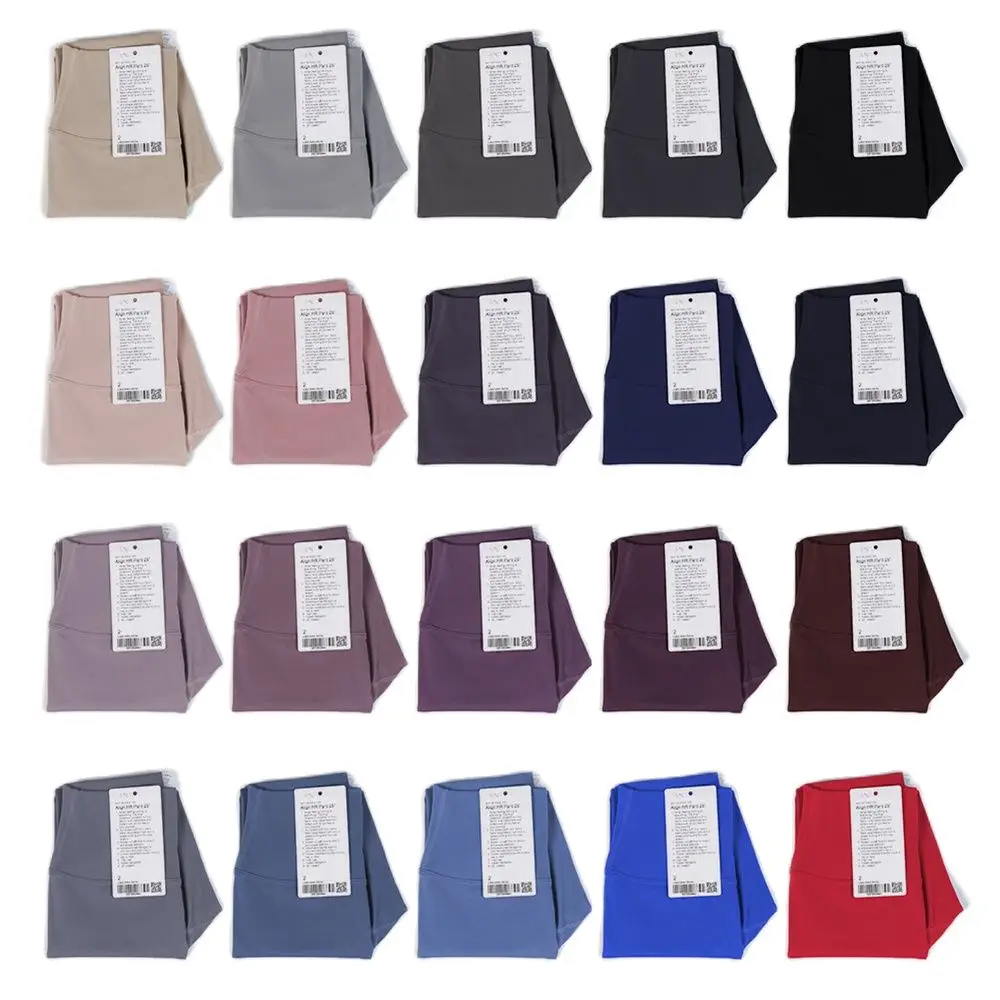 

Женские спортивные Леггинсы LuluWomen, леггинсы с высокой талией для бега, высококачественные леггинсы, мягкие леггинсы для фитнеса