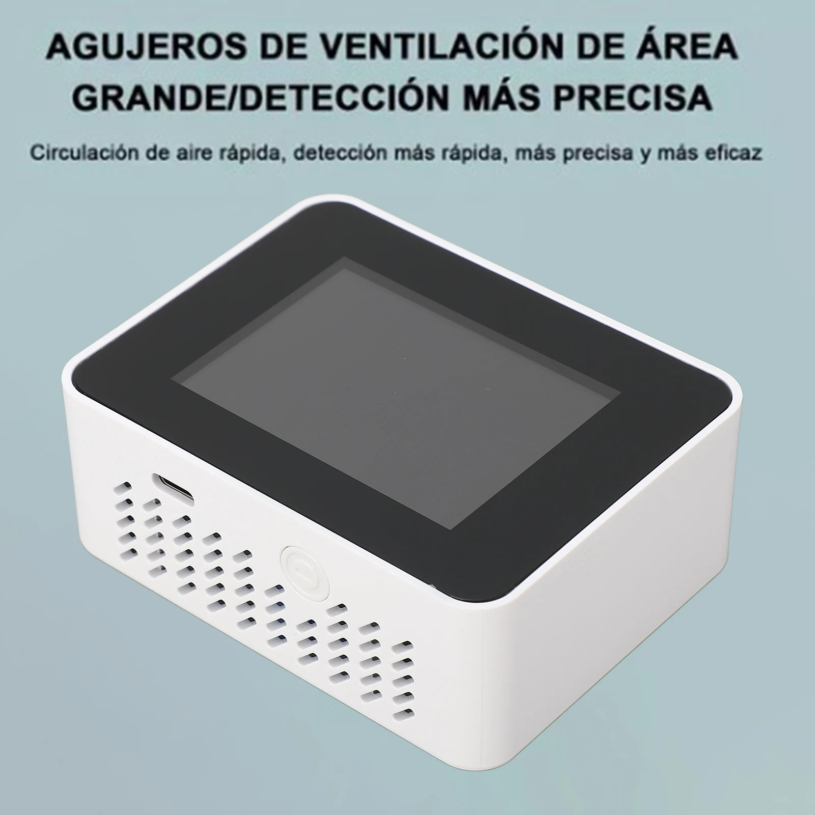 Портативный детектор CO2 Детектор датчик углекислого газа HCHO TVOC Temp Humi 5 в 1 метр