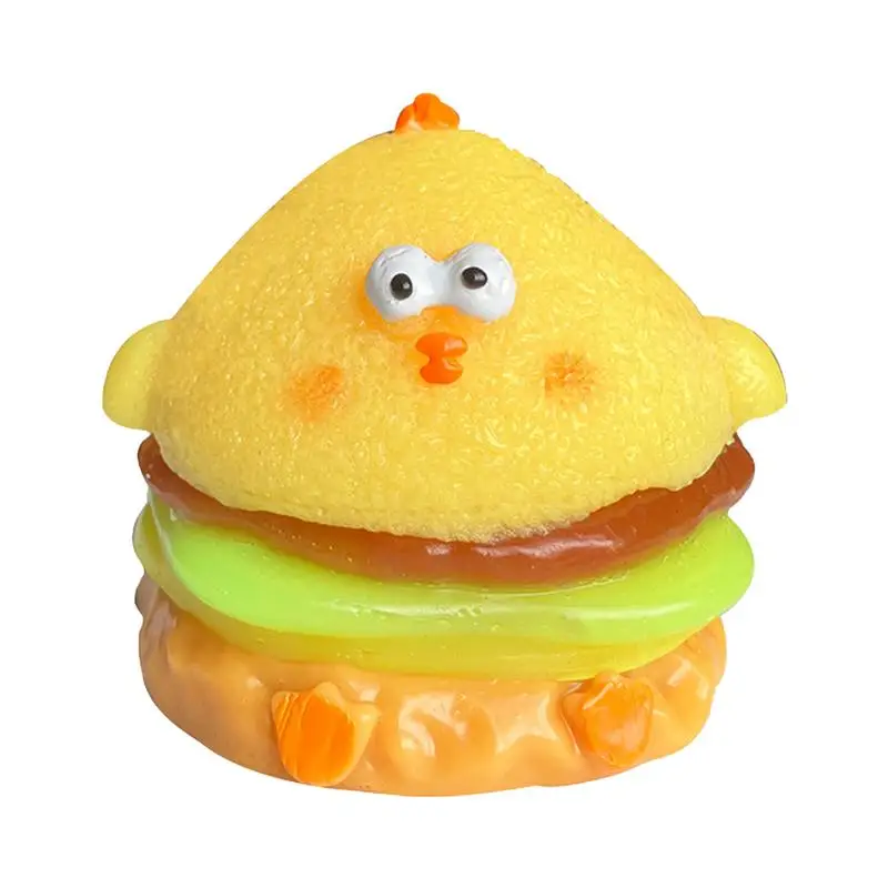 Мягкая игрушка-антистресс в гамбургере новинка мини-игрушка-сжималка
