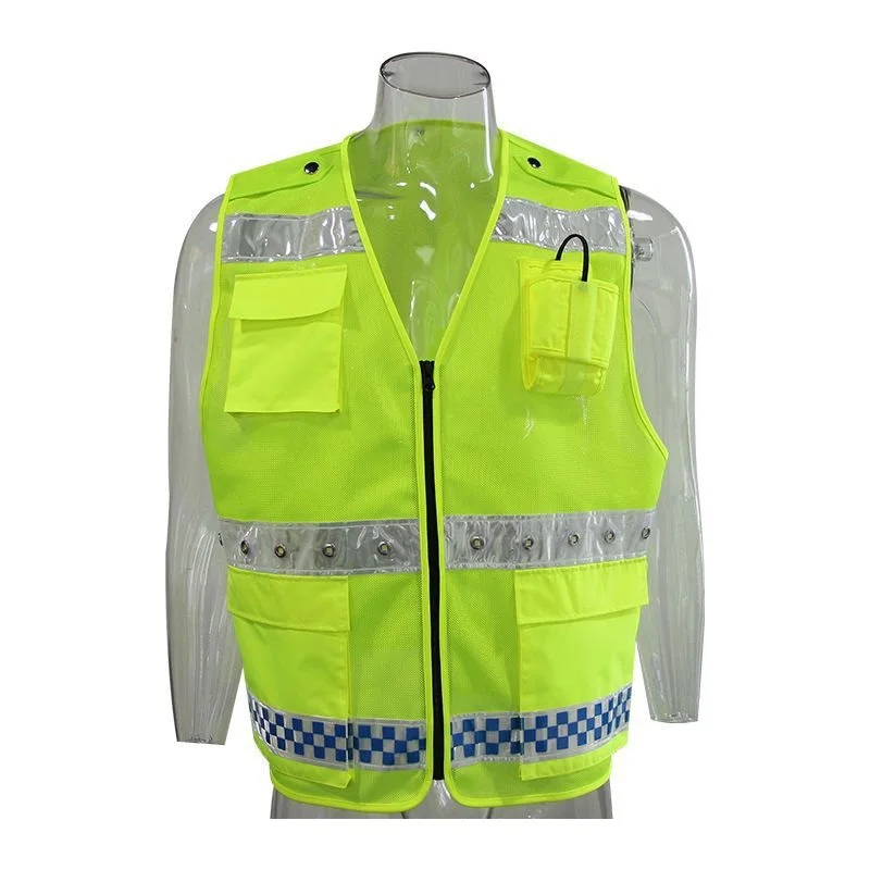 

Светодиодный светящийся высокоскоростной рабочий светоотражающий жилет для безопасности дорог