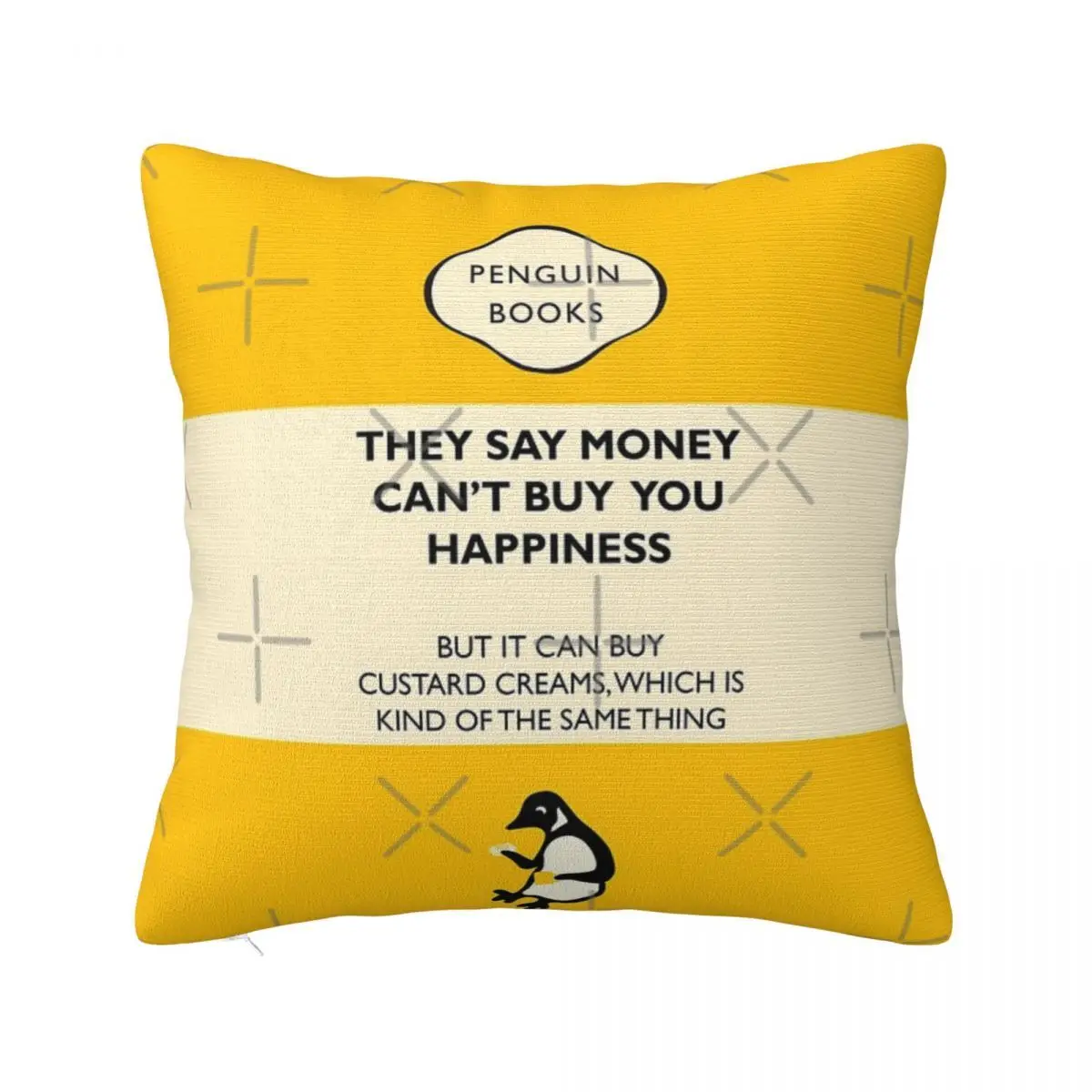 Кремы на заваре-Обложка в виде карикатуры пингвина домашний декор дорожная