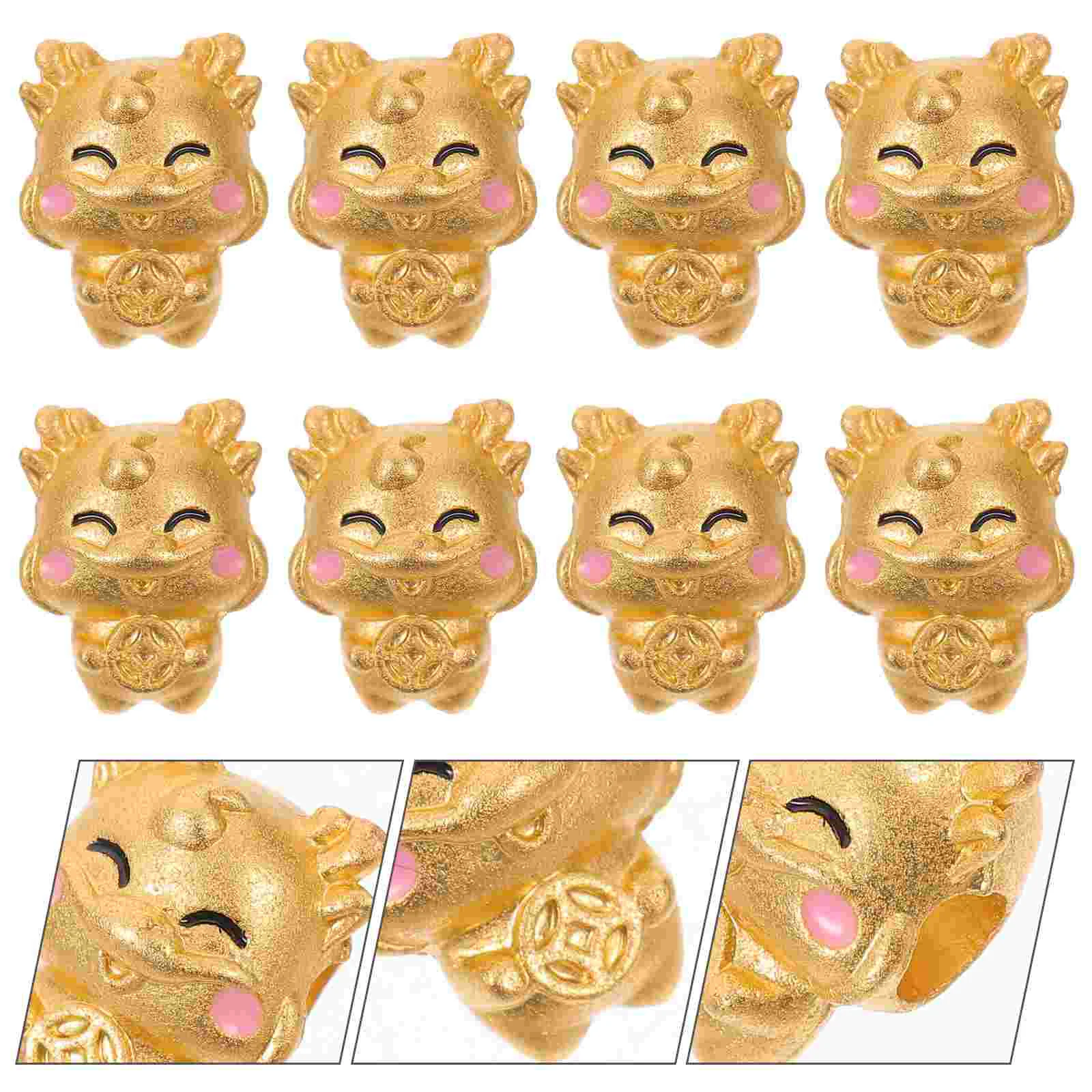 

Craft Beads Dragon Shaped Jewelry DIY Necklace Making Bracelet Spacer Accessories
