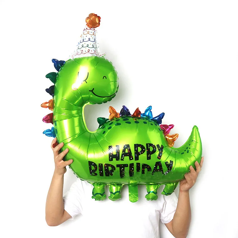 

Фольгированные воздушные шары в виде динозавра для дня рождения