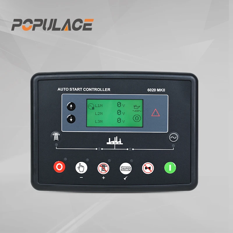 

POPULACE Generator Electronics Controller Deep Sea Panel Module LCD DSE6020 Deepsea Controller 6020 mkii DSE 6020