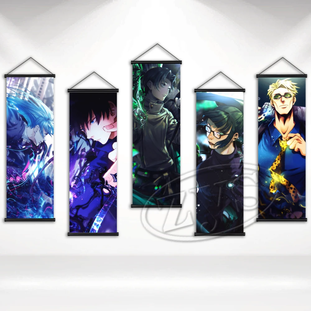 

Classic Itadori Yuji Poster HD Jujutsu Kaisen Canvas Print Painting Anime Hanging Scrolls Art Wall Picture Home Decor Background