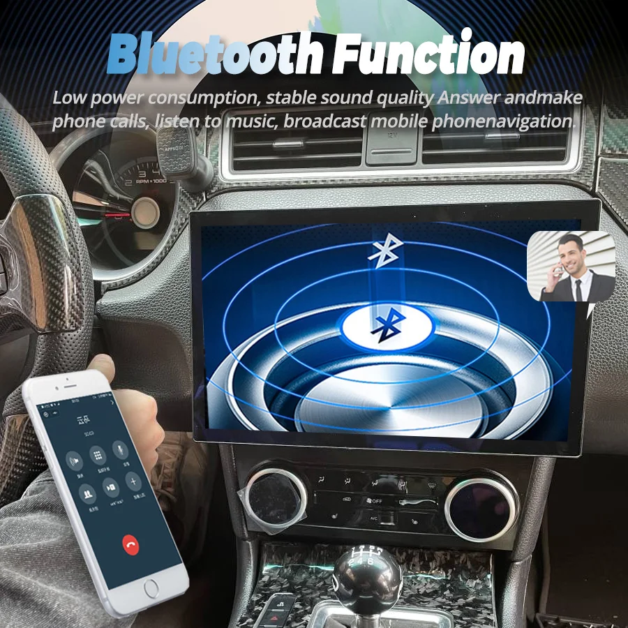 13 3-дюймовый Android QLED экран для Ford Mustang 2010-2014 автомобильный радиоприемник