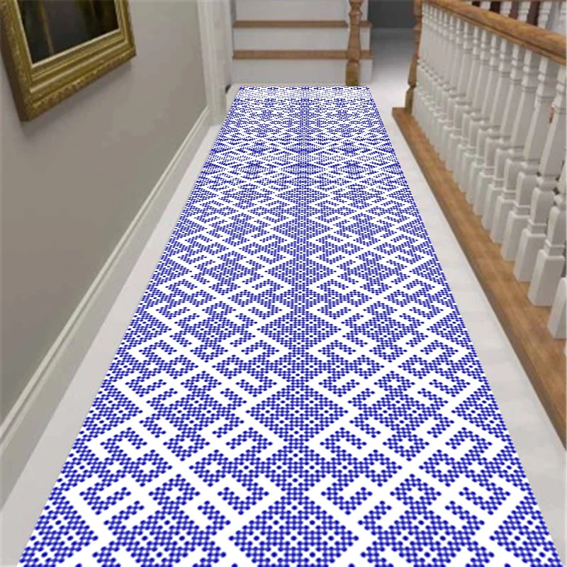 

Reese Lobby Carpets Living Room Bedroom Porch Rugs Traditional Russian Pattern Hallway Corridor Aisle Hall Entrance Customable