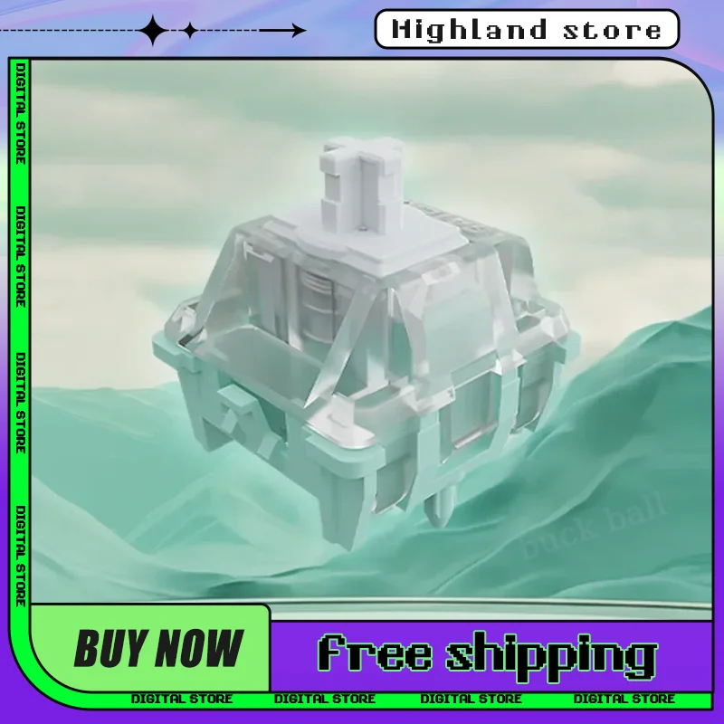 Магнитный переключатель Gateron Magic Jade линейный магнитный нефритовый Rt механическая