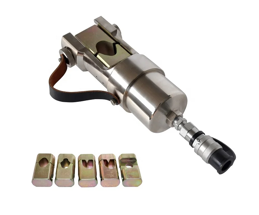 

High quality electric connection crimping machine with three dies