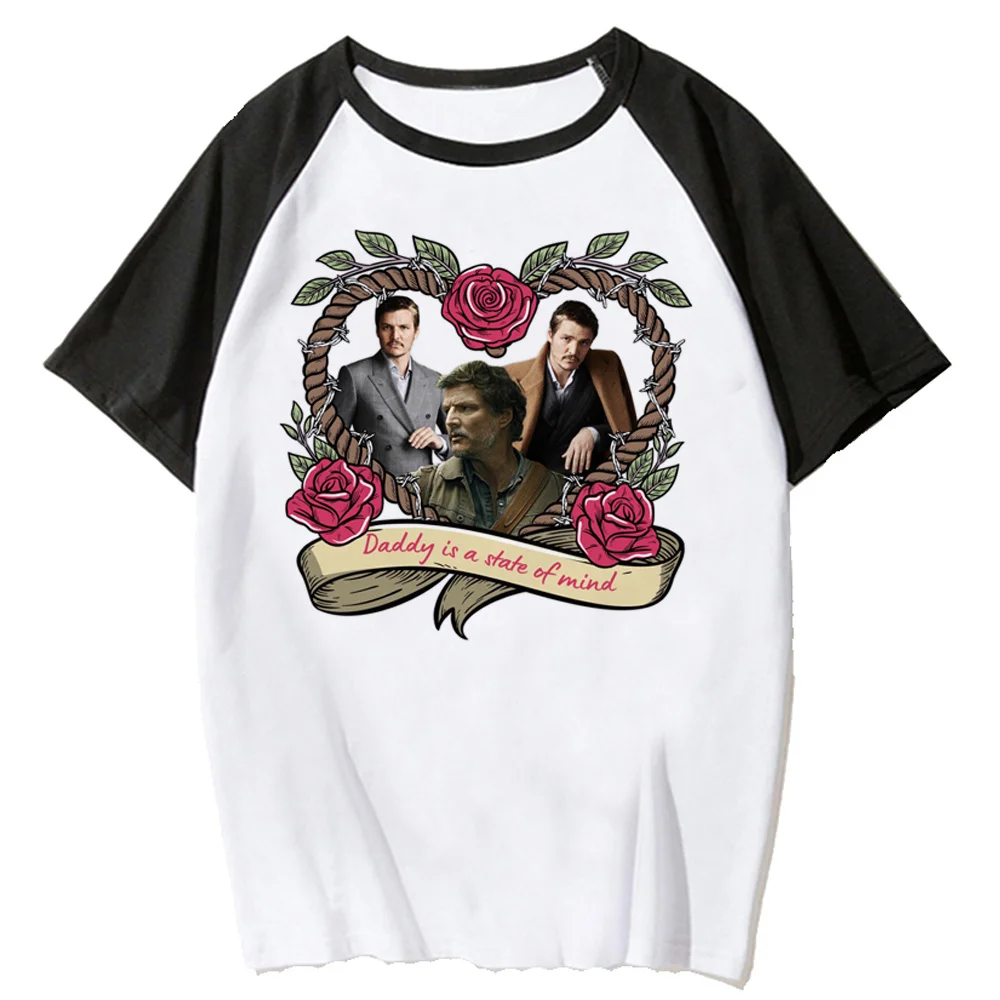 

Pedro Pascal Tee women comic harajuku graphic t-shirts girl harajuku clothes
