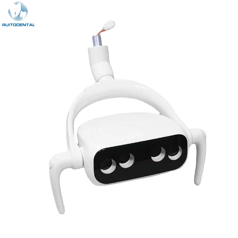 

Dental Chair Pure White Oral Lamp Operation Light With 4 LED Bulbs