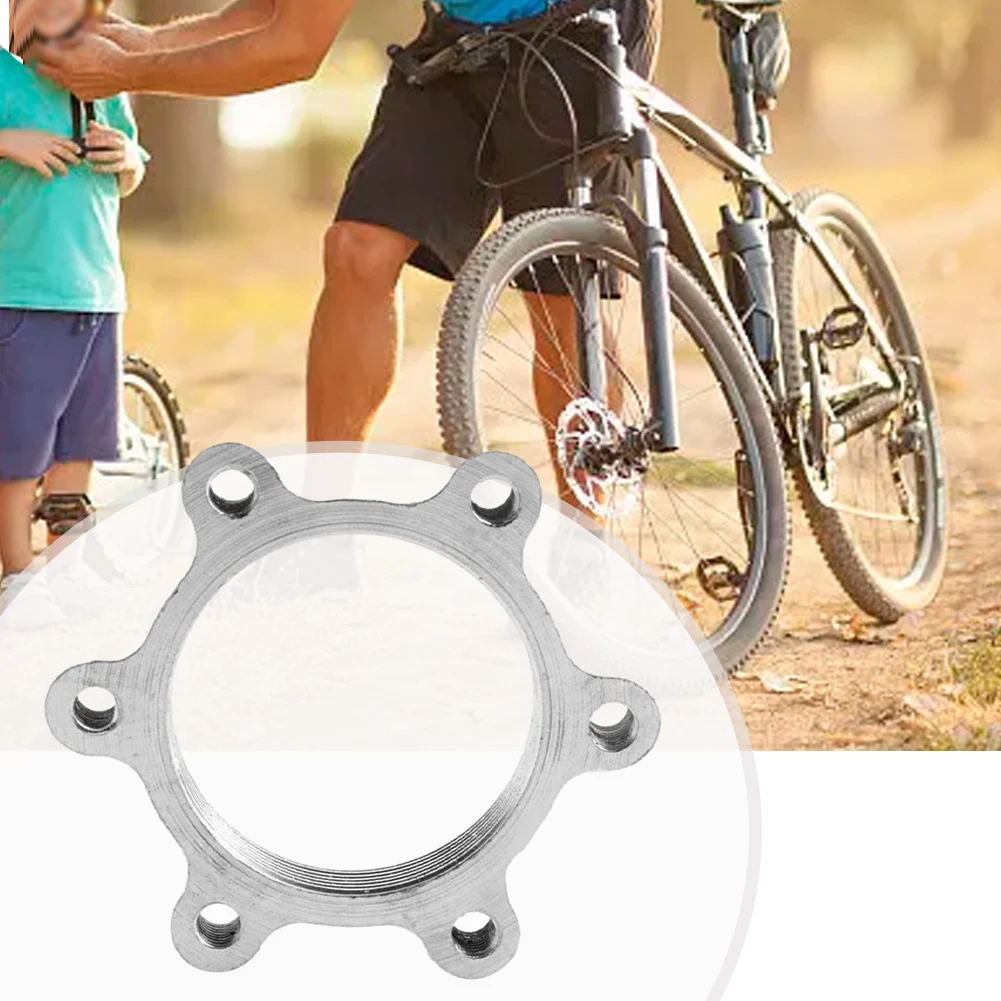 

1pc Disc Brake Disc Flange Pulling Seat For Disc Brake Thread Design Bike Accessories For Bicycles Mountain Bikes