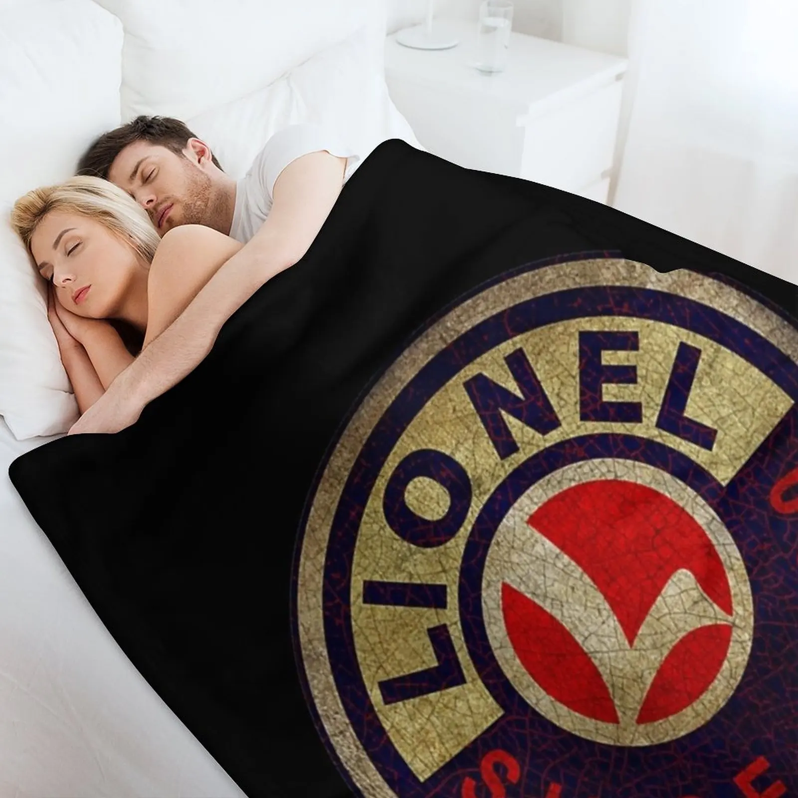 Модель льва поезда пледы одеяла украшения диванов туристические для кемпинга