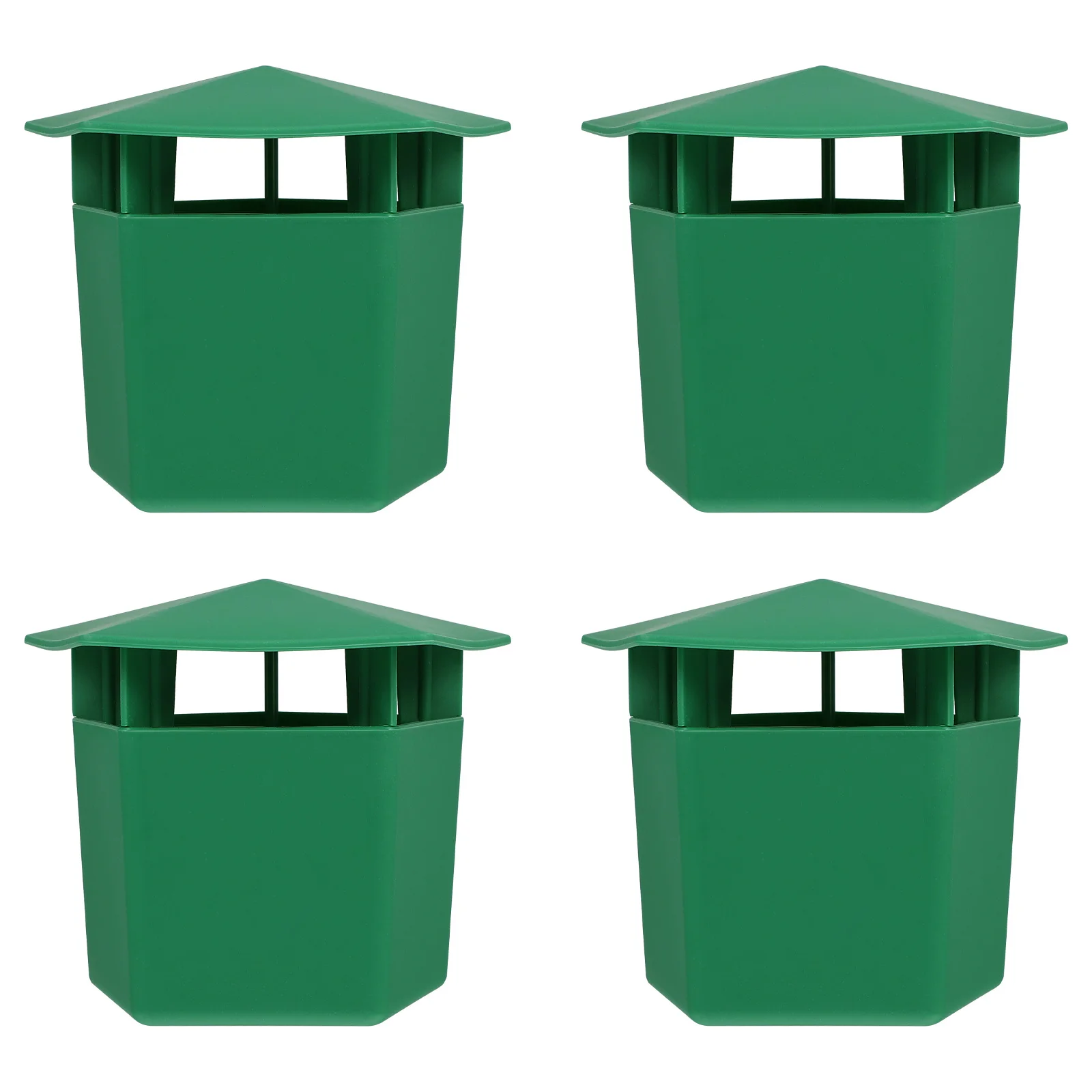 

POPETPOP 4 Pcs Plastic Snail Traps Slugs Snails Catcher Garden Snail Trapping Tools (Random Color)