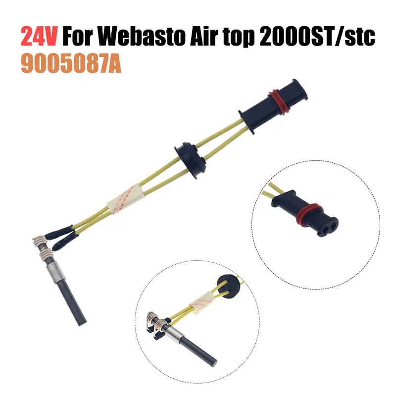 

9005086A 12В/24В автомобильный парковочный нагреватель Керамическая свеча заглушка для Webasto Air top 2000ST высокопроизводительный сменный нагреватель 9005087A